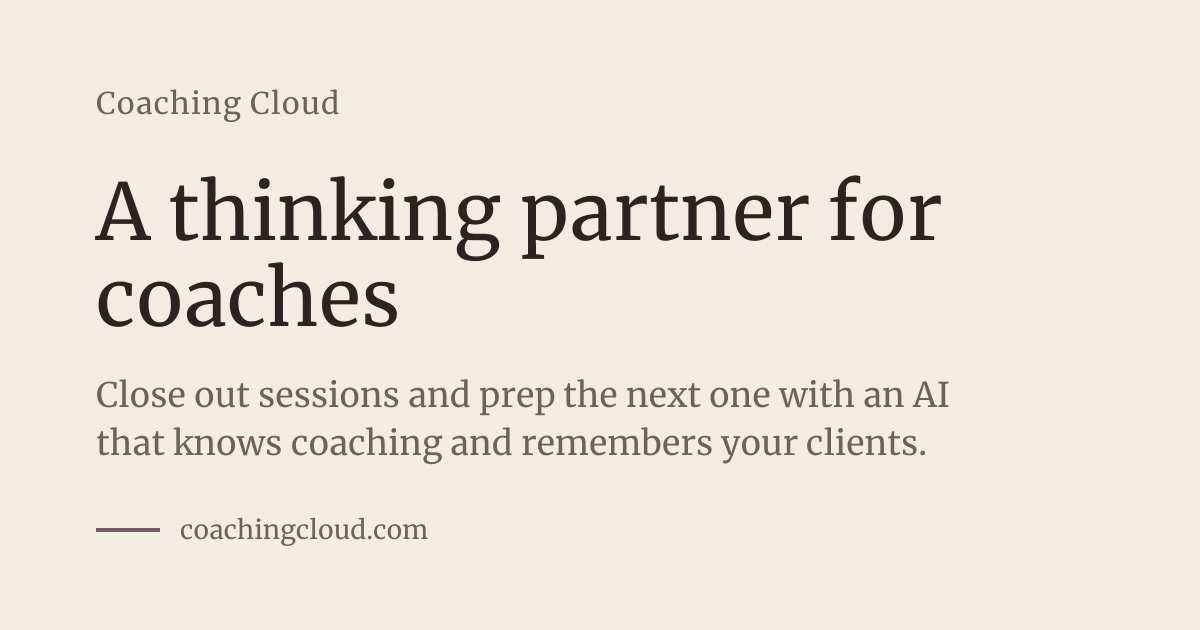 CoachingCloud logo